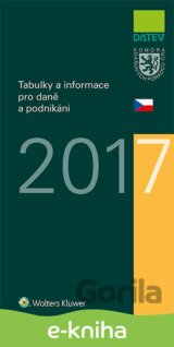 Tabulky a informace pro daně a podnikání 2017