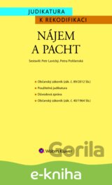 Judikatura k rekodifikaci - Nájem a pacht