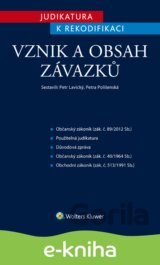 Judikatura k rekodifikaci: Vznik a obsah závazků