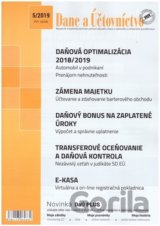 Dane a účtovníctvo 5/2019