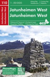 Jotunheimen West 1:50 000