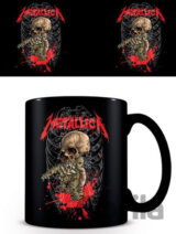 Keramický hrnček Metallica: čierný