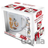 Darčekový set Star Wars: BB8 hrnček + kľúčenka + 2 nálepky