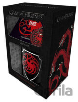 Darčekový set Game of Thrones: Targaryen hrnček-prívesok-tácka
