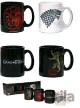 Set 4 keramických mini hrnčekov Game of Thrones: Espresso