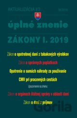 Aktualizácia 2019 I/2 - Úplné znenie zákonov po novele