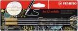 STABILO Pen 68 metallic 2 ks zlatá v Blistri