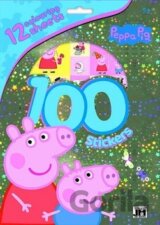 100 samolepek Peppa Pig