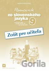 Pomocník zo slovenského jazyka 9 (zošit pre učiteľa)