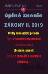 Aktualizácia II/4 2019 – Úplné znenie zákonov po novele