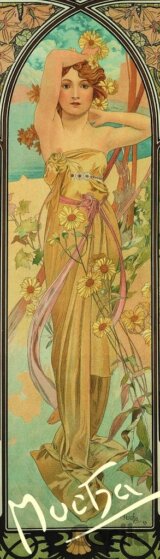 Záložka Alfons Mucha – Nádhera dne