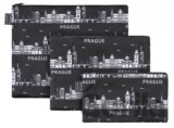 Set 3 taštiček Baagl Praha