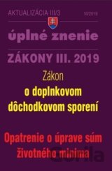 Aktualizácia III/3 2019 - Zákon o doplnkovom dôchodkovom sporení