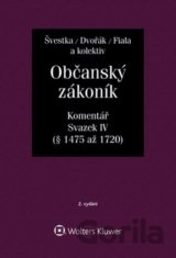 Občanský zákoník: Komentář - Svazek IV