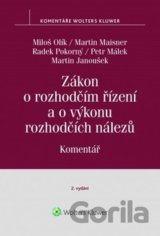 Zákon o rozhodčím řízení a o výkonu rozhodčích nálezů Komentář