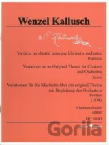 Variácie na vlastnú tému pre klarinet a orchester