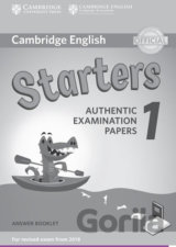Cambridge English Starters 1 for Revised Exam from 2018 Answer Booklet