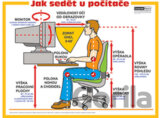 Jak sedět u počítače: nástěnný obraz
