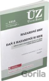 ÚZ č. 1315 - Hazardní hry, daň z hazardních her
