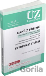 ÚZ č. 1312 - Daně z příjmů, evidence tržeb