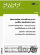 PMPP 11/2019 Nepretržité prevádzky, práca nadčas a odmeňovanie