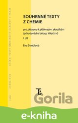 Souhrnné texty z chemie pro přípravu k přijímacím zkouškám I.