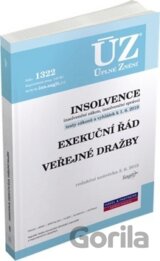ÚZ č. 1322 - Insolvence, Exekuční řád, Veřejné dražby