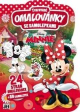 Tvarované omalovánky se samolepkami: Minnie