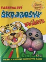 Karnevalové škrabošky - Zvířata