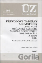 ÚZ 902: Převodové tabulky a rejstřík pro nový občanský zákoník