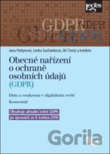 Obecné nařízení o ochraně osobních údajů (GDPR)
