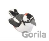 Hrající plyšový ptáček - Strakapoud velký