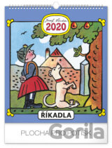 Nástěnný kalendář Říkadla 2020