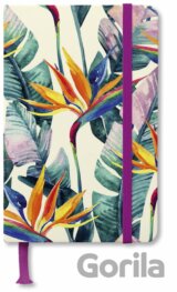 Floral GreenJournal maly