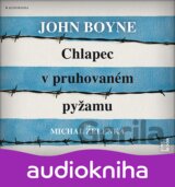 Chlapec v pruhovaném pyžamu