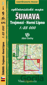 Šumava - Trojmezí, Horní Lipno 1:25 000