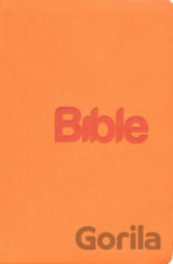 Bible (oranžový obal s imitáciou kože)