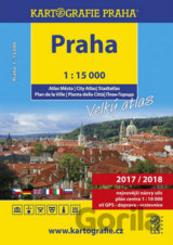 PRAHA velký atlas města 1:15 000