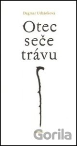 Otec seče trávu