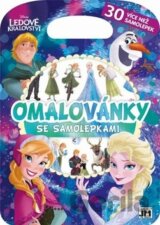 Omalovánky se samolepkami: Ledové království