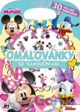 Omalovánky se samolepkami: Minnie