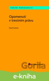 Opomenutí v trestním právu