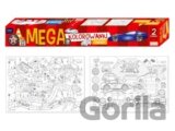 Mega omalovánka: Auta
