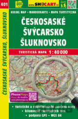 Českosaské Švýcarsko, Šluknovsko 1:40 000