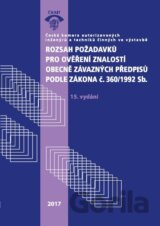 Rozsah požadavků pro ověření znalostí obecně závazných předpisů podle zákona č. 360/1992 Sb.