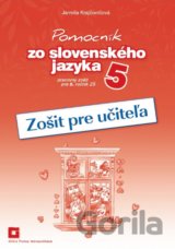 Pomocník zo slovenského jazyka 5 (zošit pre učiteľa)