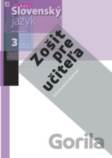 Nový Slovenský jazyk 3 pre stredné školy (zošit pre učiteľa)