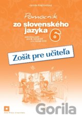 Pomocník zo slovenského jazyka 6 (zošit pre učiteľa)