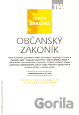 Občanský zákoník - právní stav ke dni 1. 4. 2009