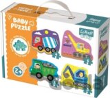 Baby Puzzle stavebné stroje